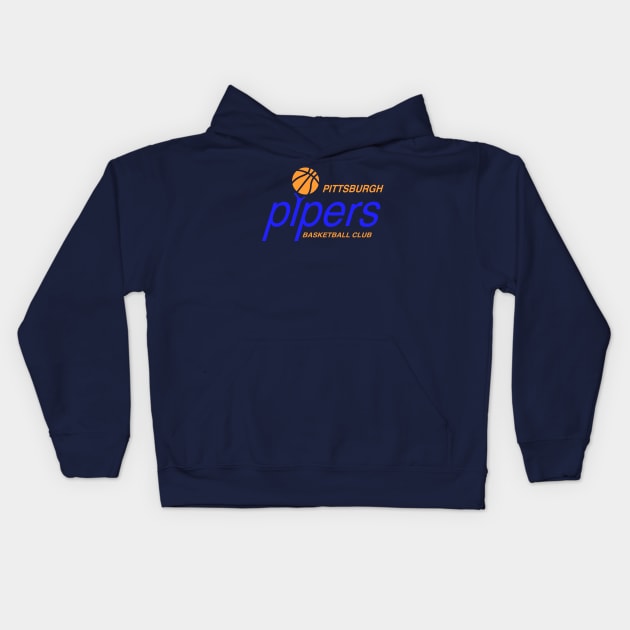 DEFUNCT - PITTSBURGH PIPERS Kids Hoodie by LocalZonly